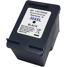 Compatible HP 304XL (N9K08AE) high capacity black ink cartridge - inksdirect