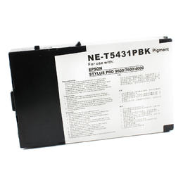 Compatible Epson C13T543100 T5431 Black 110ML Page Yield - inksdirect