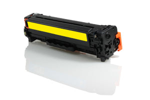 Compatible HP CC532A 304A / Canon 718 Yellow 2800 Page Yield - inksdirect