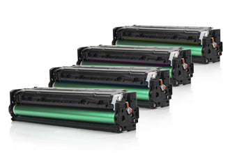 Compatible HP Multi-Pack CF210 131X Assorted >2400 each Page Yield - inksdirect