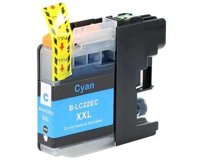 Compatible Brother LC22EXLC  Cyan 15ml  Page Yield - inksdirect