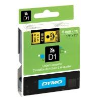 Compatible Dymo S0720790 43618 Black on Yellow 6mm x 70mm - inksdirect