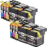 Compatible Brother LC127XL LC125XL Multipack 10PK - inksdirect